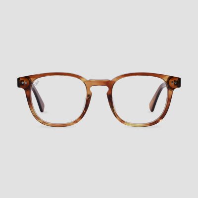 Athene Caramel Front 1000px Bird eco friendly glasses