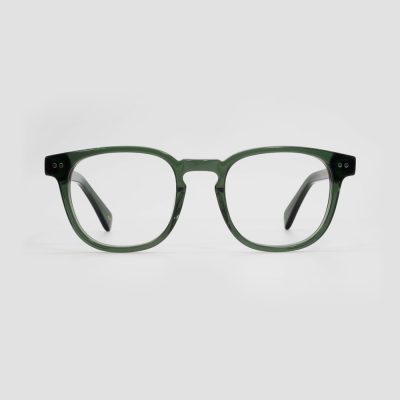 Athene Olive Front 1000px Bird eco friendly glasses
