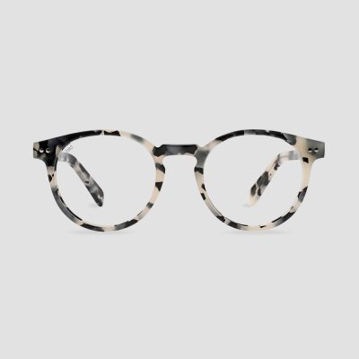 Tawny Snowy Front Bird eco friendly glasses